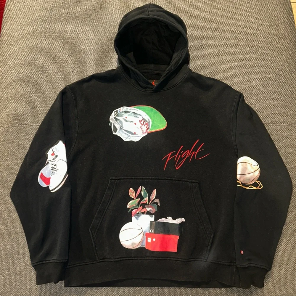 Rare Y2K Nike Air Jordan Flight Workd Tour Hoodie